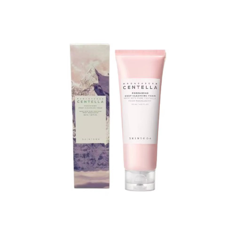 SKIN1004 Madagascar Centella Poremizing Deep Cleansing Foam Tone Brightening Cleansing Gel Foam Facial Moisturizing Cleanser